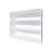Modern White Wall Cabinet For Kitchen Essentials Storage - 30"X36"X12", Particle Board, Scratch- Finish, Holds Spices, Bowls, Jars 30" H X 36" W 12" D, Scratch-, Accommodates-1780681943