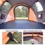 Tente de camping 2 personnes noire + orange Pop Up-123862886-123862892