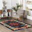 Tapis rectangulaire Zyir avec envers antidérapant-965887775