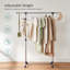 150cm Rolling Clothing Rack