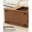 Chariot utilitaire mobile rétro en bois avec détails en rotin-1941561420-1941561422