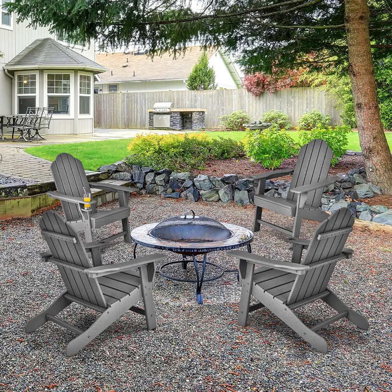 Chaise Adirondack Emest, Gris