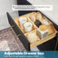 Meuble-lavabo double sur pied 60 po Langosta-1824021985