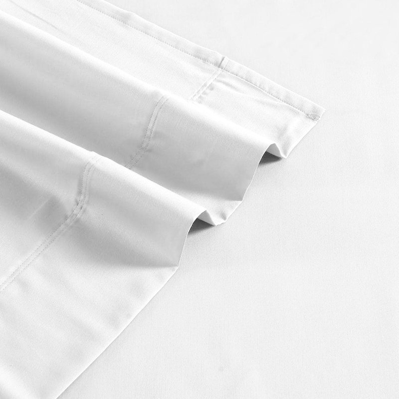 Hotel Grand Estate Hotel 100% Cotton Super-Soft 6 Piece Flat Sheet Set, Queen Flat Sheet