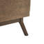 Banc de rangement en tissu