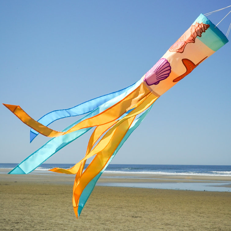 InTheBreeze Double Sided 40'' H x 6'' W Polyester Wind Sock