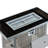 60000 43" Open Weave Grey Propane Gas Fire Pit Table, With Bohemian Design, Removable Lid, And Glass Wind Guard For Garden Entertaining Rectangular , Grey, Blue Stone Decoration Tempered Outdoor Patio-1811279544