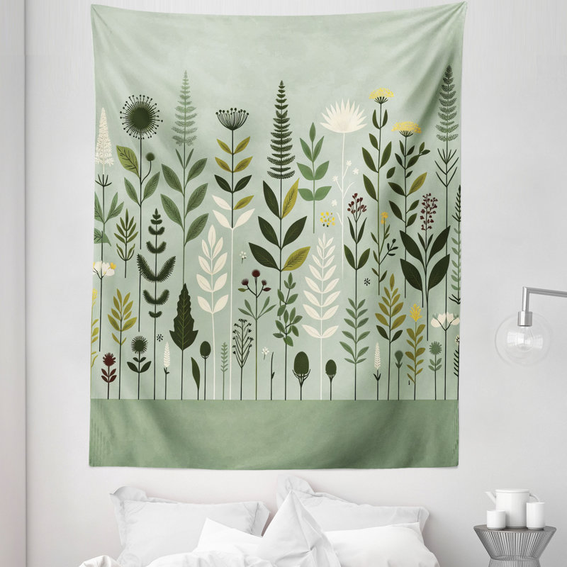 Tapisserie en microfibre, H 88 po x l 68 po