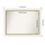 Miroir de salle de bain mural Eva-1611485090