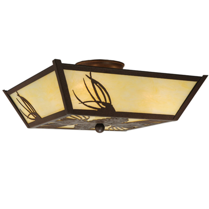 Pinecone 4 - Light Semi Flush Mount