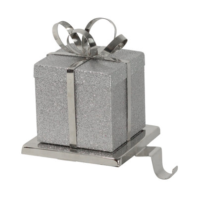 Boîte-cadeau de Noël 6 "avec paillettes
