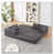 Chenille gris est en rupture de stock