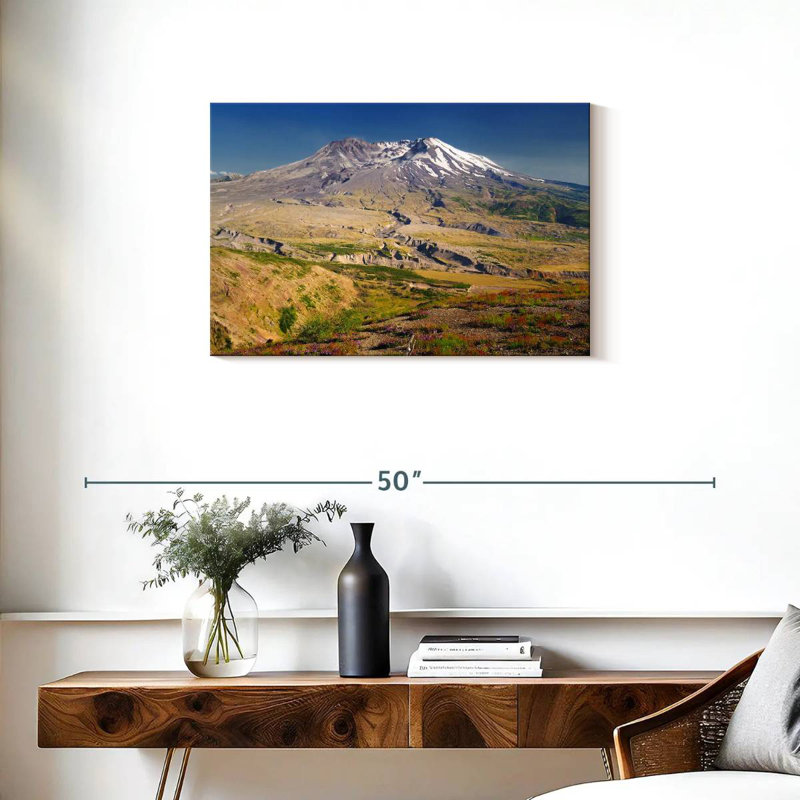 Alvord, paysage du mont St. Helens, H 20 po x l 30 po