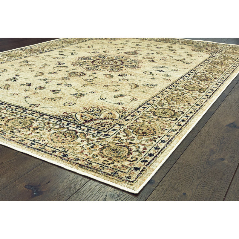 Tapis ivoire Jerrod, Rectangle 5 pi 3 po x 7 pi 6 po