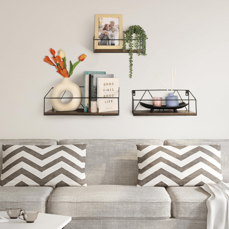 Mya 3 Piece Accent Shelf