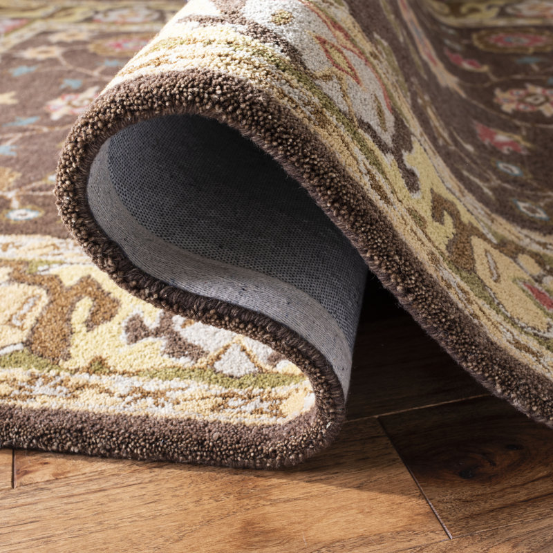 Tapis oriental en laine touffeté à la main Tingley, Tapis de couloir 2 pi 3 po x 8 pi