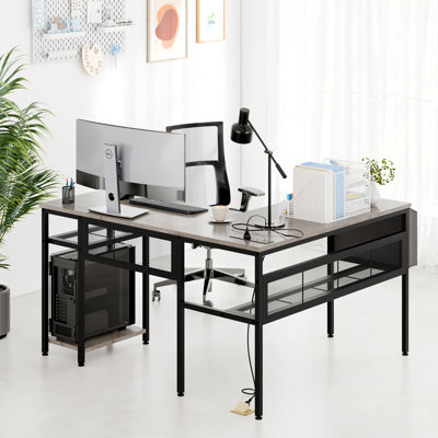 Bureau d'ordinateur en L Verlis