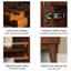 Rangement pour chaussures en bois massif brun noisette