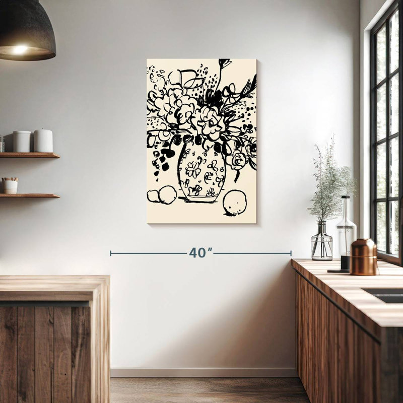 Nature morte Harnek Matisse II, H 36 po x l 24 po