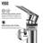 Norfolk 11" H Single Handle Vessel Sink Bathroom Faucet-35333617