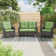 Sumuka 4 - Person Patio Conversation Sets with Cushions