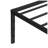 Arising Asia 63" W x 78.7" D x 16.5" H Heavy Duty Metal Platform Queen Bed Frame