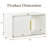 Adavia Single Stackable Bookcase Storage with Sliding Door