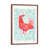 Toile avec cadre en bois brun classique n'est pas disponible