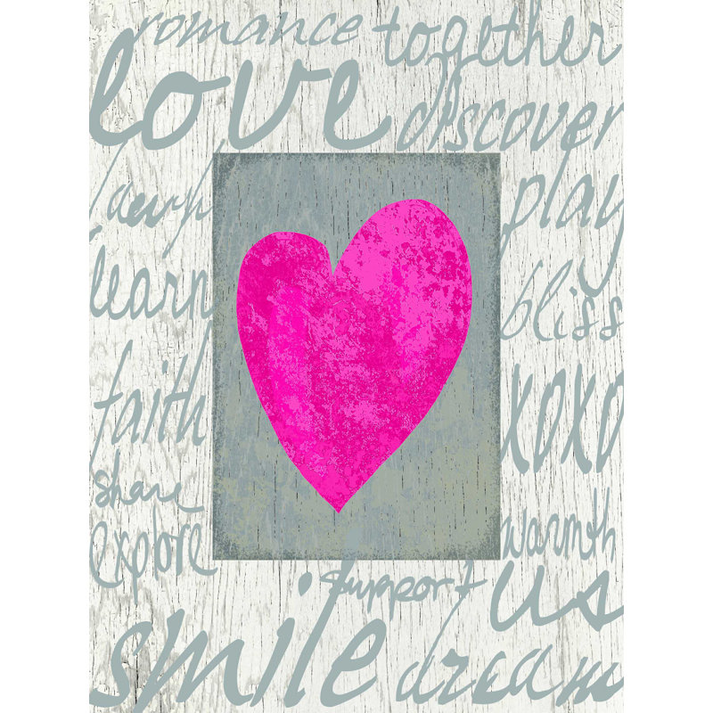 " Love Words ", 16" H x 12" W  