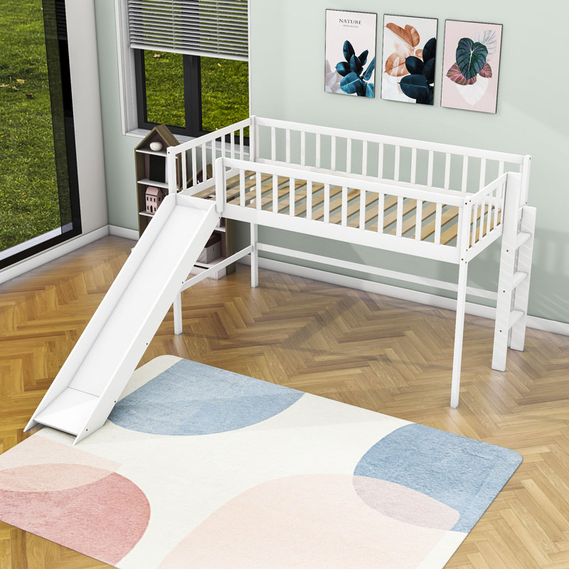 Faas Kids Twin Loft Bed, White