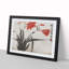Orange Flowers by Zhao Zhiqian - Picture Frame Painting Print-55581358-55581360