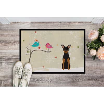 Humboldt Non-Slip Christmas Outdoor Doormat