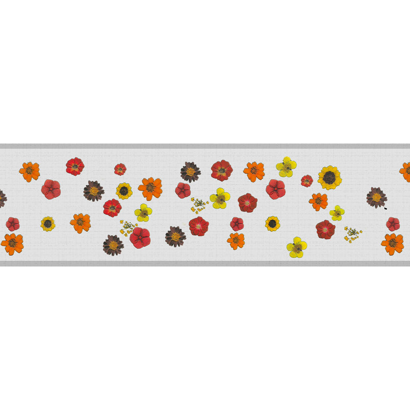Peel & Stick Floral Border