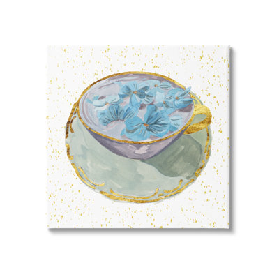 " Glam Floral Teacup "