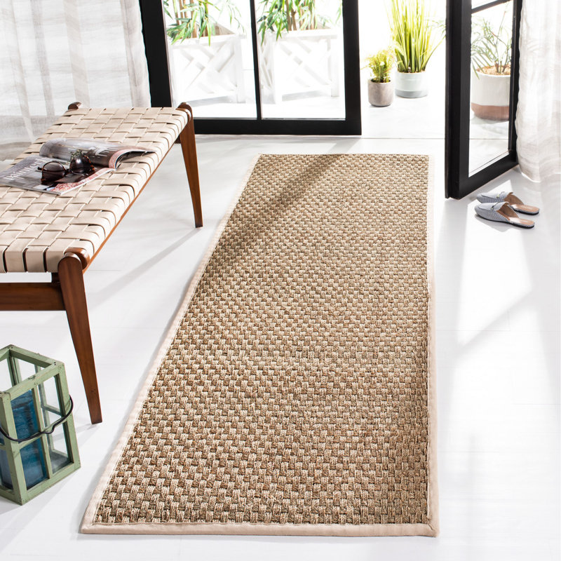 Dollard Machine Woven Brown Rug, Runner 76 x 305 cm