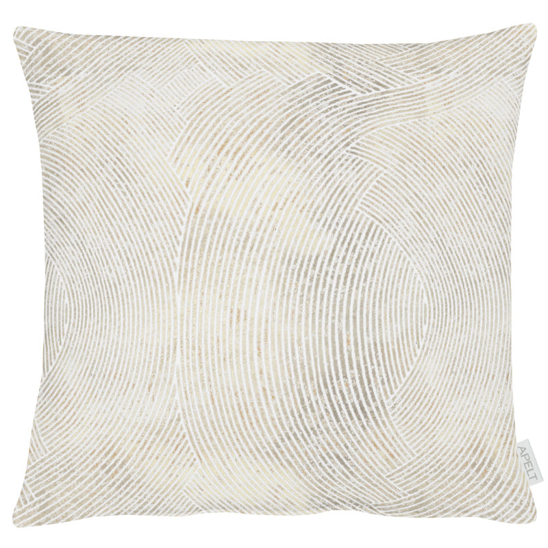 Loft Style Square Cushion, Beige, 48cm W x 48cm D