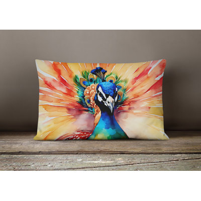  Polyester Lumbar Rectangular Indoor/Outdoor Pillow Cover & Insert by Caroline's Treasures