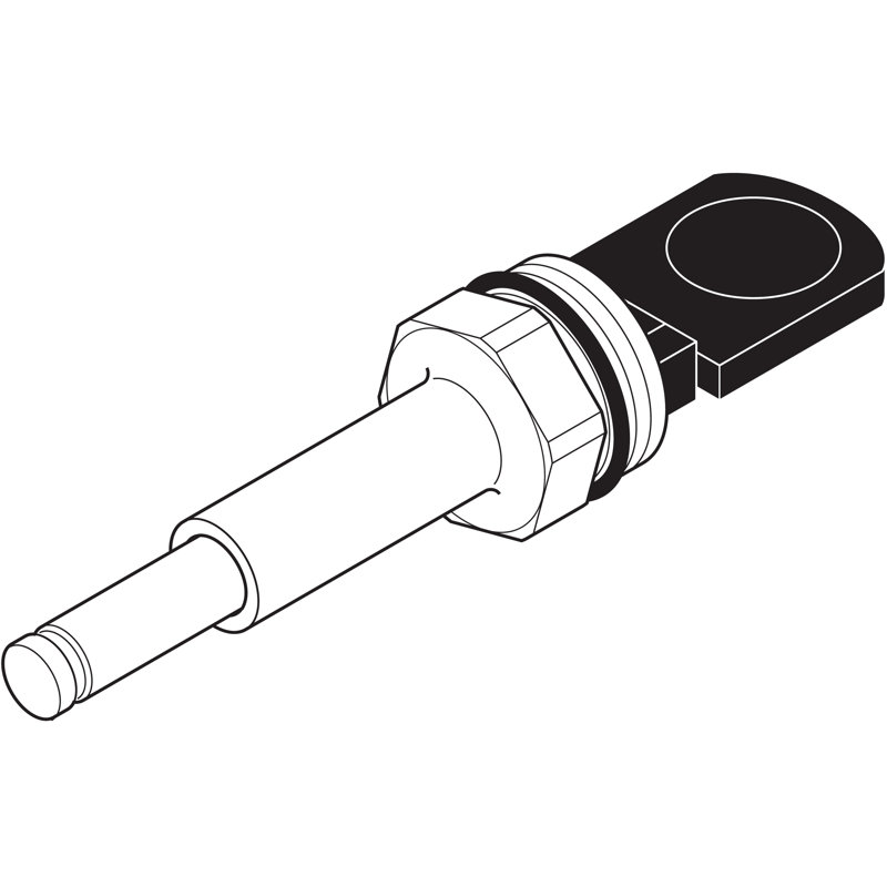 Valve de dérivation à bouton-poussoir pour robinets de baignoire à poignée simple, Chrome