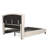 Upholstered Wingback Bed,Queen-1572130391