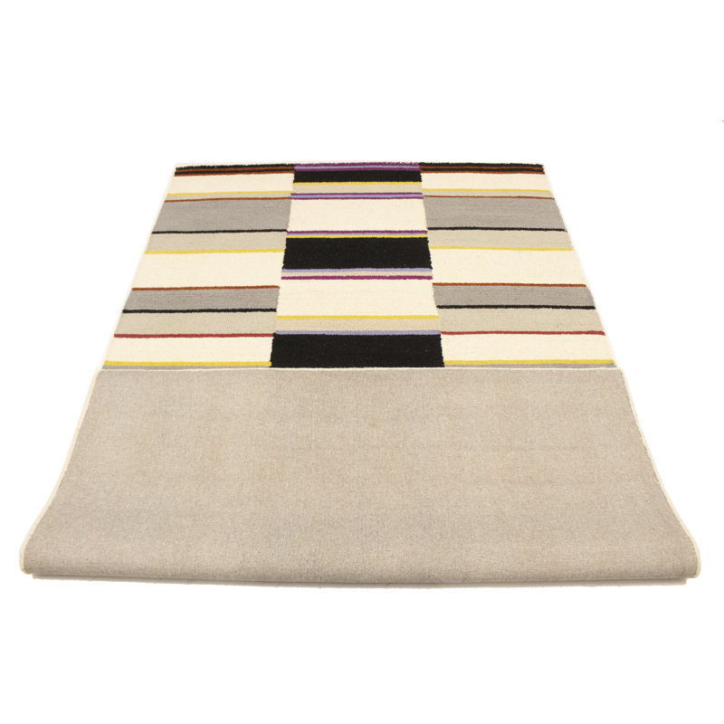 Tapis oriental multicolore moderne 5 x 8