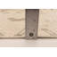 Tapis kaki clair rétro Garwin 3 pi 8 po x 6 pi 10 po