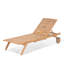 Lilith 8 - Person Acacia Wood Patio Dining Set with Extendable Rectangular Table , Cushions Included