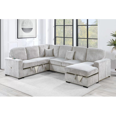 Wilfrid 4-Piece Convertible Sectional