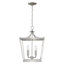 Luminaire suspendu géométrique à 4 lumières Rancourt-127986180