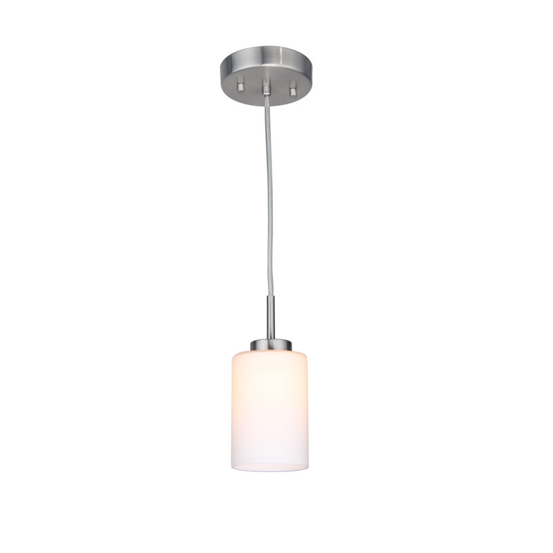 Sadowski 1 - Light Single Pendant, Satin Nickel