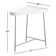 Korey 27" 3 Triangle Wedge End Table