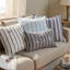 Asijah Striped Square Throw Pillow Cover-1001381903