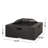 29”  SQUARE WOOD BURNING FIRE PIT