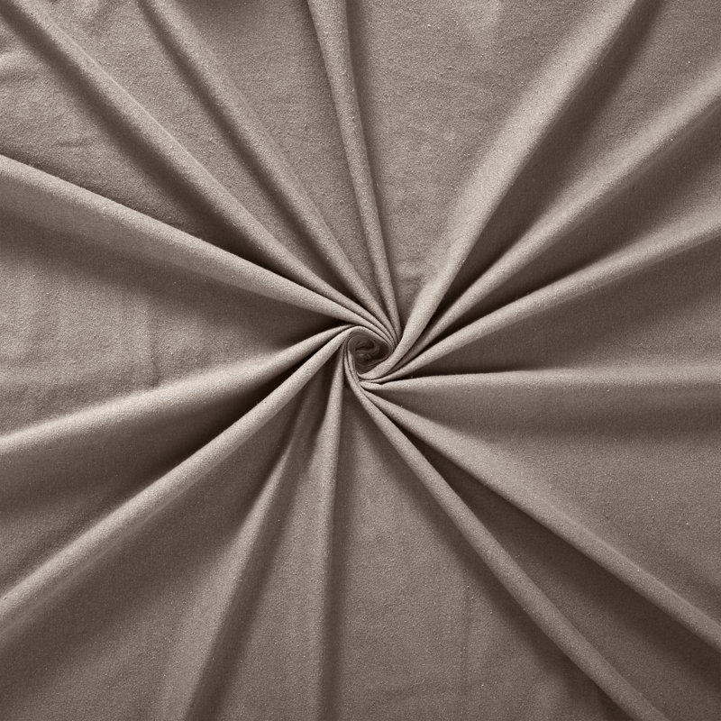 Rome Flannel Cotton Solid Fuzzy Warm Deep Pocket Sheet Set, California King Sheet Set with 2 Pillowcases, Gray