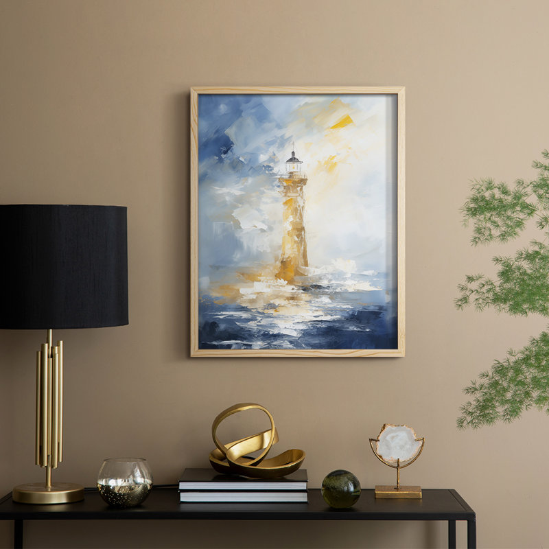 NAUTICAL Series DLV, reproduction encadrée - bois massif, H 30 po x l 24 po